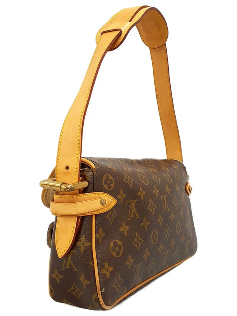 Louis Vuitton Monogram Bag Shoulder Hudson Brown